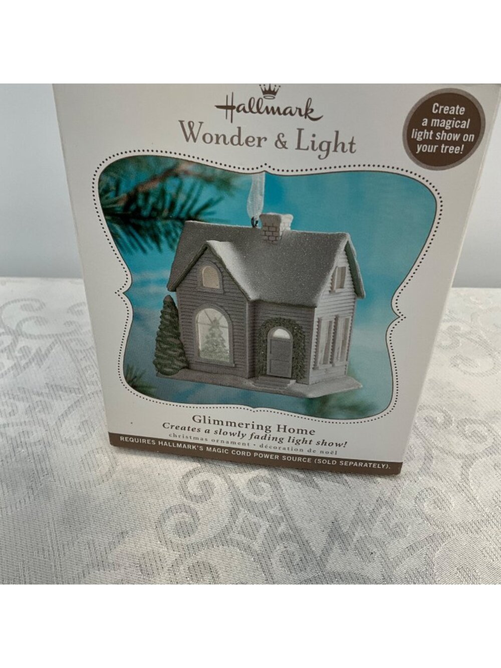 Hallmark Wonder & Light Glimmering Home Ornament With Magical Light Show Require